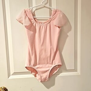 Girls pink leotard